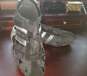 Coach "Jenny" style casual shoes.